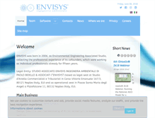 Tablet Screenshot of envisys.it